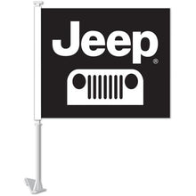 Load image into Gallery viewer, Clip-On Window Flags (Manufacturer Flags) Sales Department New Mexico Independent Auto Dealers Association Store Jeep
