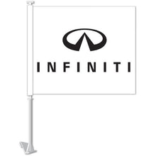 Load image into Gallery viewer, Clip-On Window Flags (Manufacturer Flags) Sales Department New Mexico Independent Auto Dealers Association Store Infiniti
