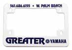 Custom Screen Printed Motorcycle License Plate Frames Sales Department New Mexico Independent Auto Dealers Association Store