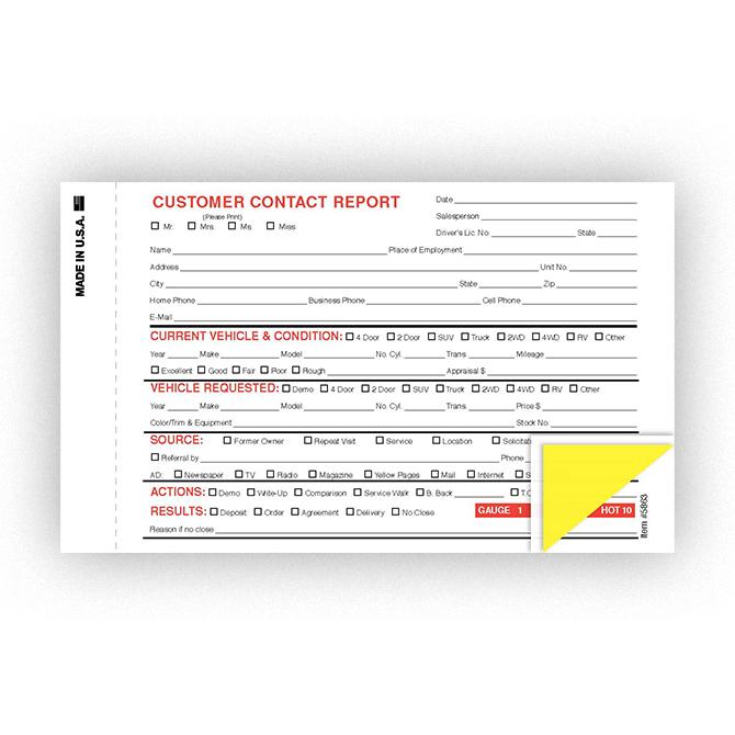 Contact Report Form Sales Department New Mexico Independent Auto Dealers Association Store