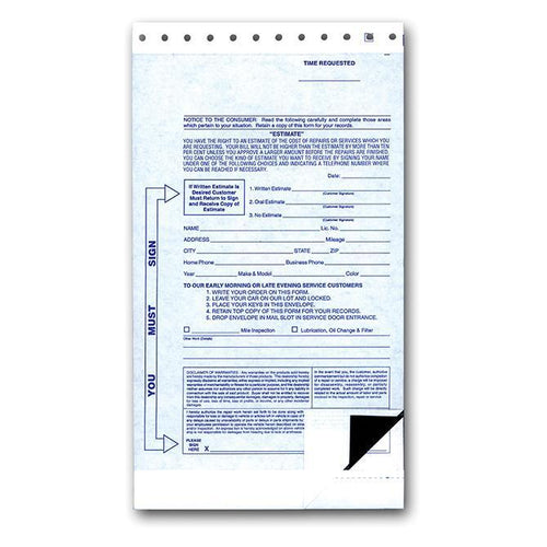 2-Part State Night Drop Envelopes (100 Per Box) Service Department New Mexico Independent Auto Dealers Association Store