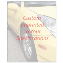 Load image into Gallery viewer, Imprinted Laser Cut Sheets Office Forms New Mexico Independent Auto Dealers Association Store Yellow Car
