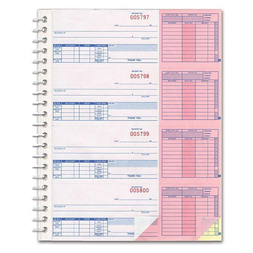 Cash Receipt Books (Form AA-138NC-1S2L) Office Forms New Mexico Independent Auto Dealers Association Store
