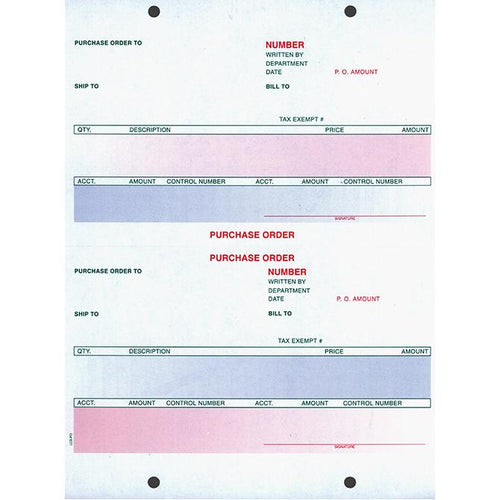 Laser Cash Receipt / Purchase Order Office Forms New Mexico Independent Auto Dealers Association Store Pre-Printed Laser Purchase Order